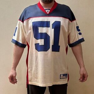 Vintage On Field Buffalo Bills Takeo Spikes #51 Jersey Size XL